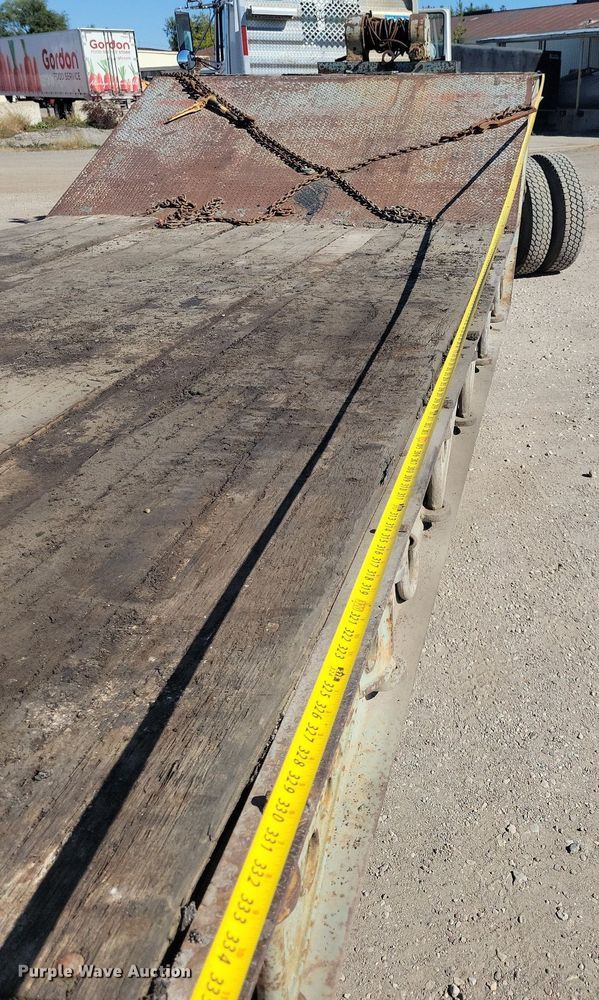 image for item DN4146 1998 Interstate 70PRC  drop deck equipment trailer