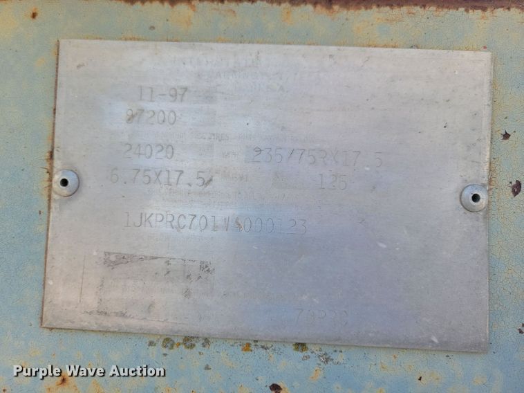 image for item DN4146 1998 Interstate 70PRC  drop deck equipment trailer