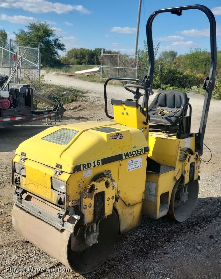 image for item DN4149 2004 Wacker RD15  double drum vibratory roller