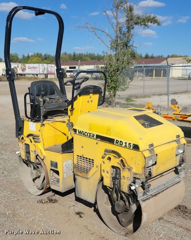 image for item DN4149 2004 Wacker RD15  double drum vibratory roller
