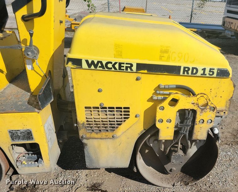 image for item DN4149 2004 Wacker RD15  double drum vibratory roller