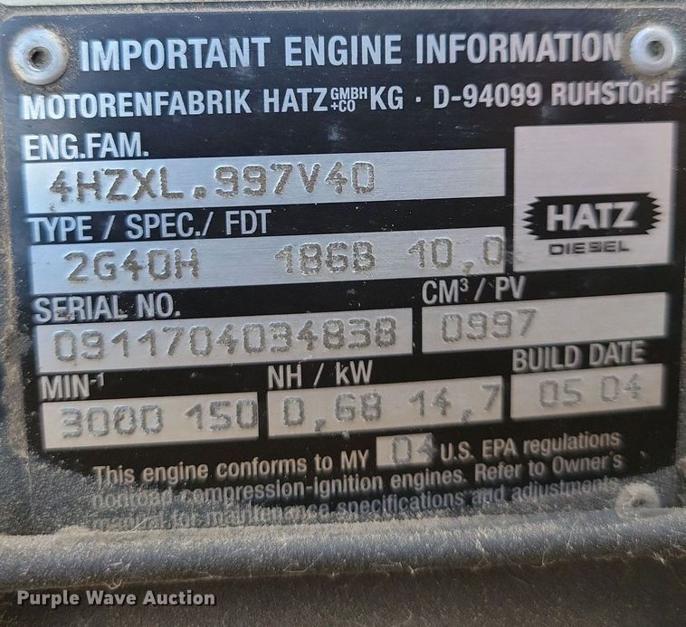 image for item DN4149 2004 Wacker RD15  double drum vibratory roller