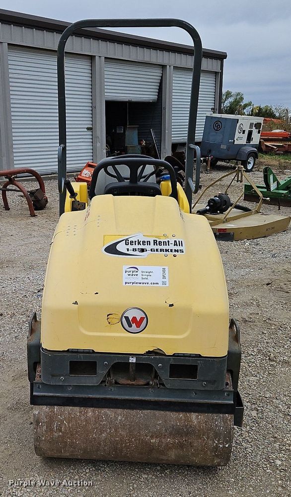 image for item DP2498 Wacker Neuson RD12  double drum vibratory roller