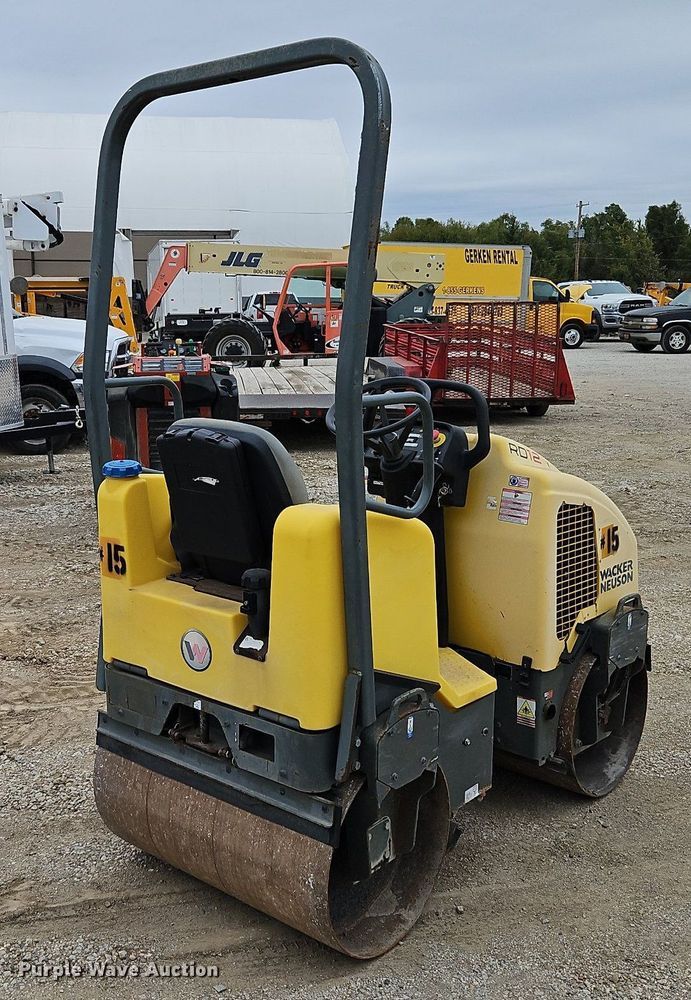 image for item DP2498 Wacker Neuson RD12  double drum vibratory roller