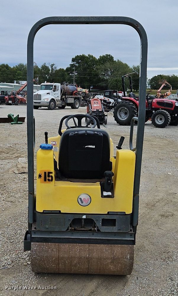 image for item DP2498 Wacker Neuson RD12  double drum vibratory roller
