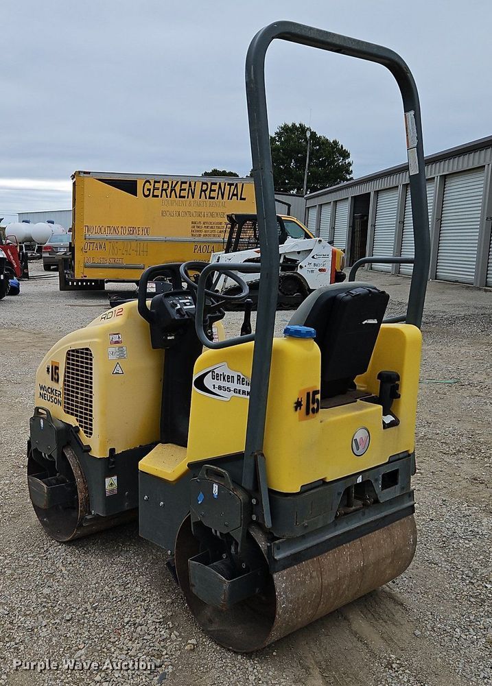 image for item DP2498 Wacker Neuson RD12  double drum vibratory roller