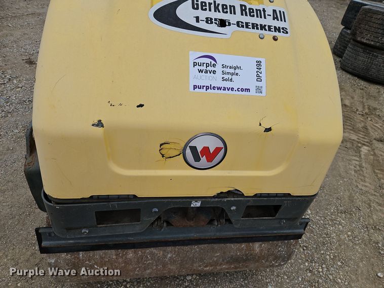 image for item DP2498 Wacker Neuson RD12  double drum vibratory roller