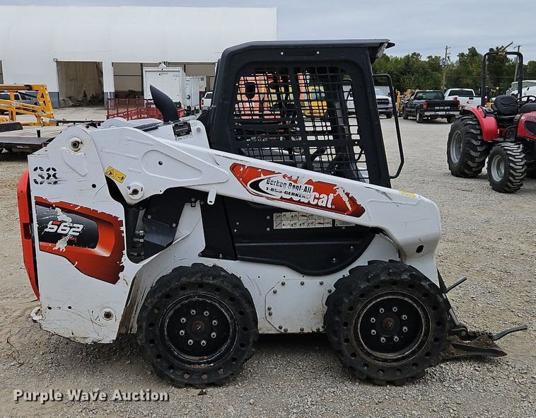image for item DP2502 2021 Bobcat S62  skid steer loader