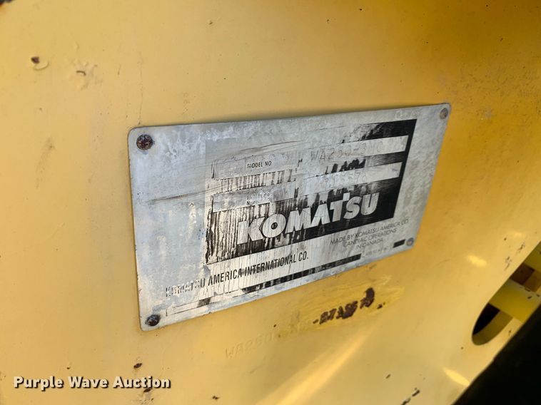 image for item DP8681 2002 Komatsu WA250-3MC  wheel loader