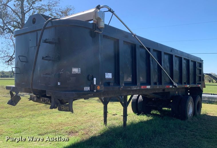image for item DP8685 2005 Hilbilt 26-26HDMT  end dump trailer