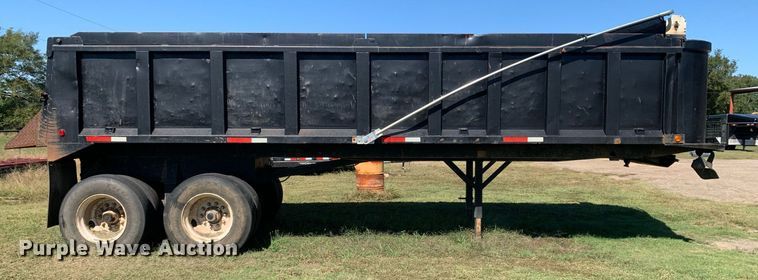 image for item DP8685 2005 Hilbilt 26-26HDMT  end dump trailer