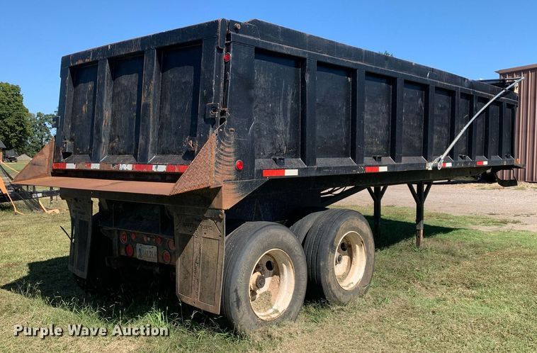 image for item DP8685 2005 Hilbilt 26-26HDMT  end dump trailer