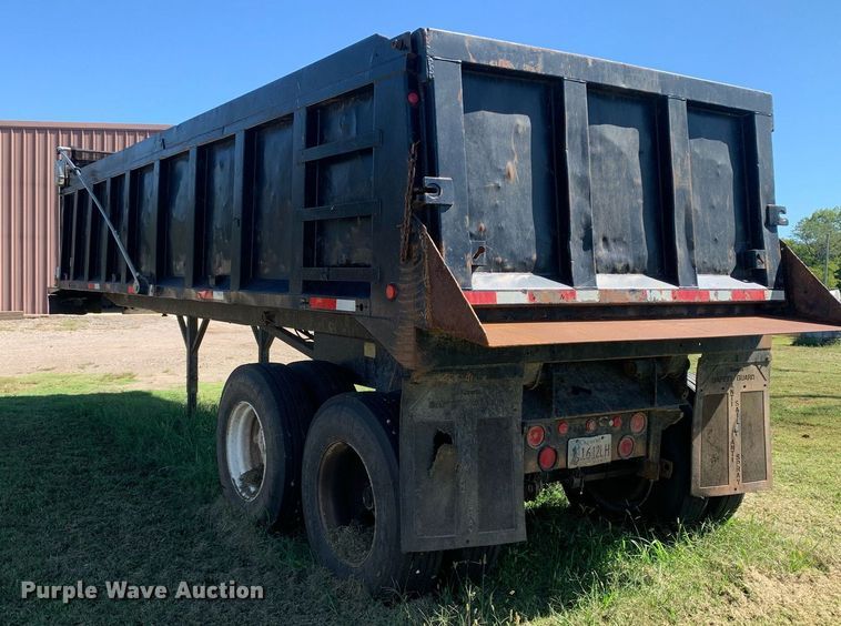 image for item DP8685 2005 Hilbilt 26-26HDMT  end dump trailer