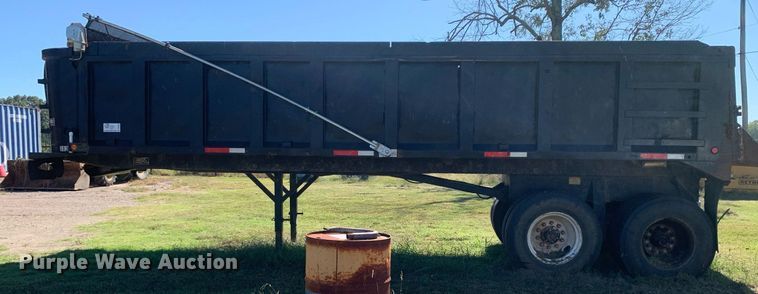 image for item DP8685 2005 Hilbilt 26-26HDMT  end dump trailer