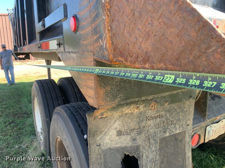 image for item DP8685 2005 Hilbilt 26-26HDMT  end dump trailer