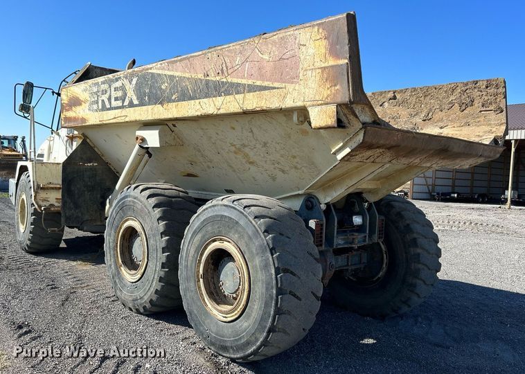 image for item DQ0963 2005 Terex TA30  haul truck