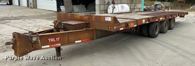 image for item DQ1003 2001 Load King 253TT  tilt deck equipment trailer