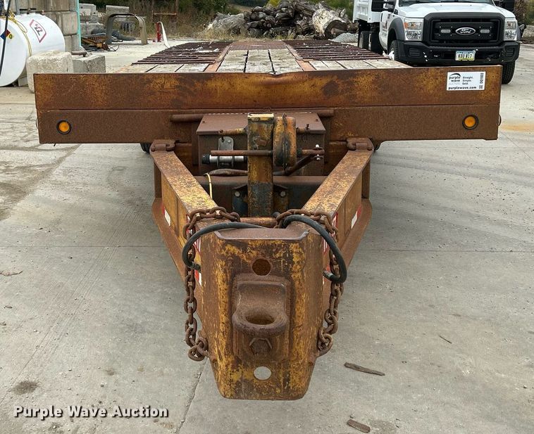 image for item DQ1003 2001 Load King 253TT  tilt deck equipment trailer