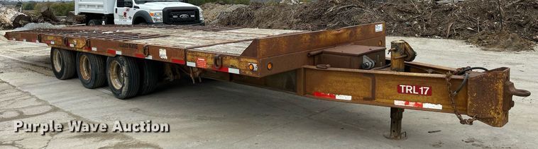 image for item DQ1003 2001 Load King 253TT  tilt deck equipment trailer