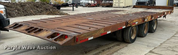 image for item DQ1003 2001 Load King 253TT  tilt deck equipment trailer