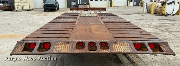image for item DQ1003 2001 Load King 253TT  tilt deck equipment trailer