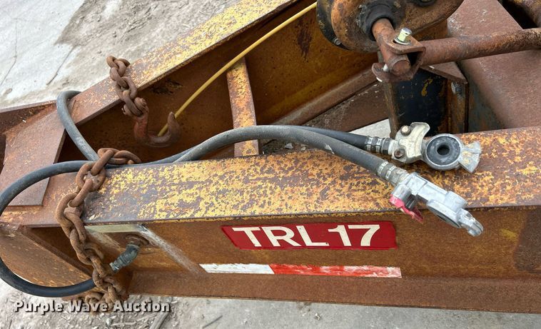 image for item DQ1003 2001 Load King 253TT  tilt deck equipment trailer