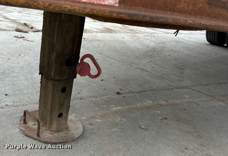 image for item DQ1003 2001 Load King 253TT  tilt deck equipment trailer