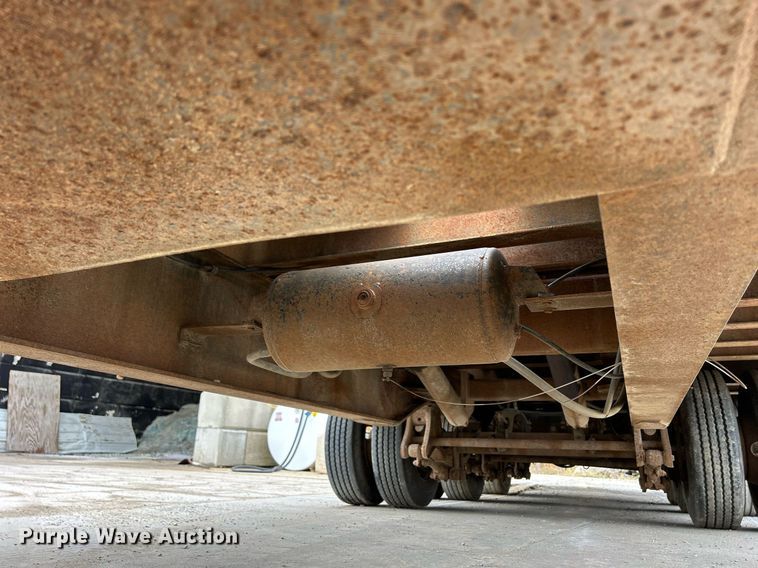 image for item DQ1003 2001 Load King 253TT  tilt deck equipment trailer