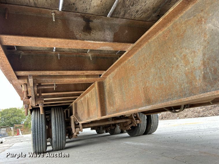 image for item DQ1003 2001 Load King 253TT  tilt deck equipment trailer