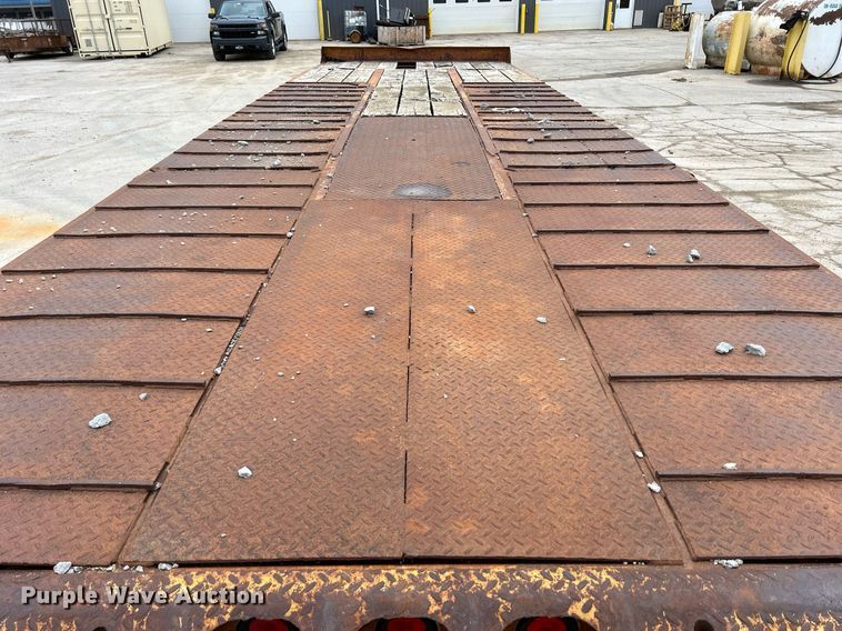 image for item DQ1003 2001 Load King 253TT  tilt deck equipment trailer