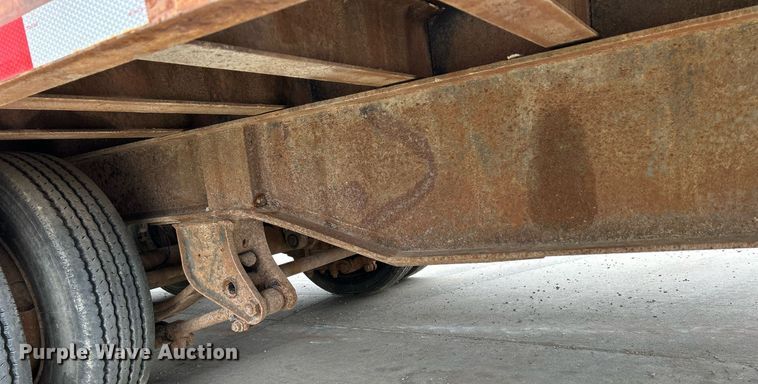 image for item DQ1003 2001 Load King 253TT  tilt deck equipment trailer