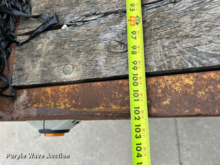 image for item DQ1003 2001 Load King 253TT  tilt deck equipment trailer