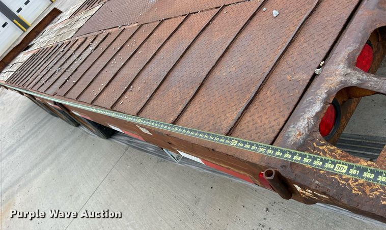 image for item DQ1003 2001 Load King 253TT  tilt deck equipment trailer