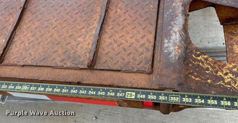 image for item DQ1003 2001 Load King 253TT  tilt deck equipment trailer