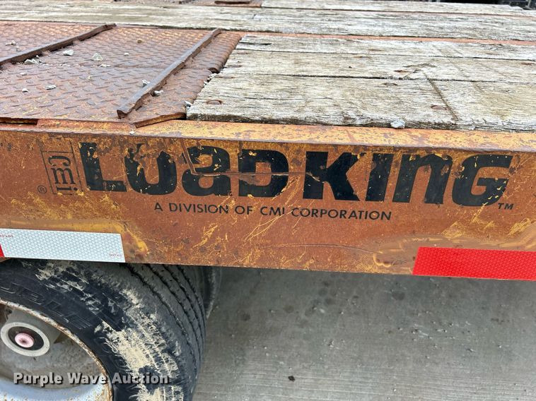 image for item DQ1003 2001 Load King 253TT  tilt deck equipment trailer