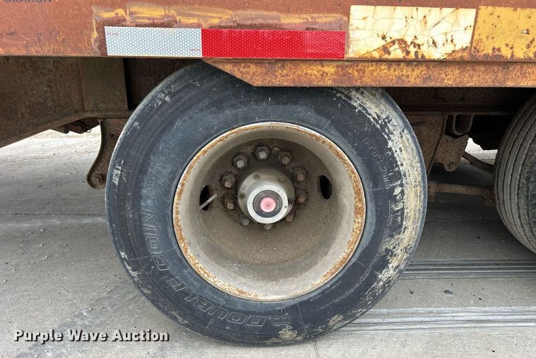 image for item DQ1003 2001 Load King 253TT  tilt deck equipment trailer