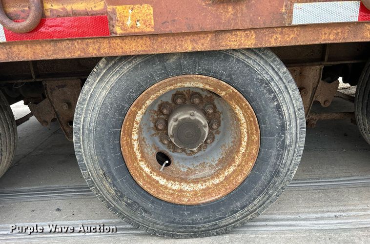 image for item DQ1003 2001 Load King 253TT  tilt deck equipment trailer