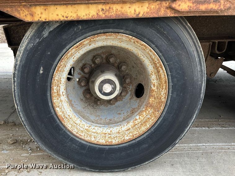 image for item DQ1003 2001 Load King 253TT  tilt deck equipment trailer