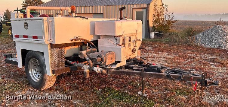 image for item DQ1005 2004 U.S. Jetting 4018 300 TRL  sewer jetter trailer