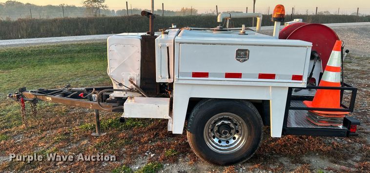 image for item DQ1005 2004 U.S. Jetting 4018 300 TRL  sewer jetter trailer