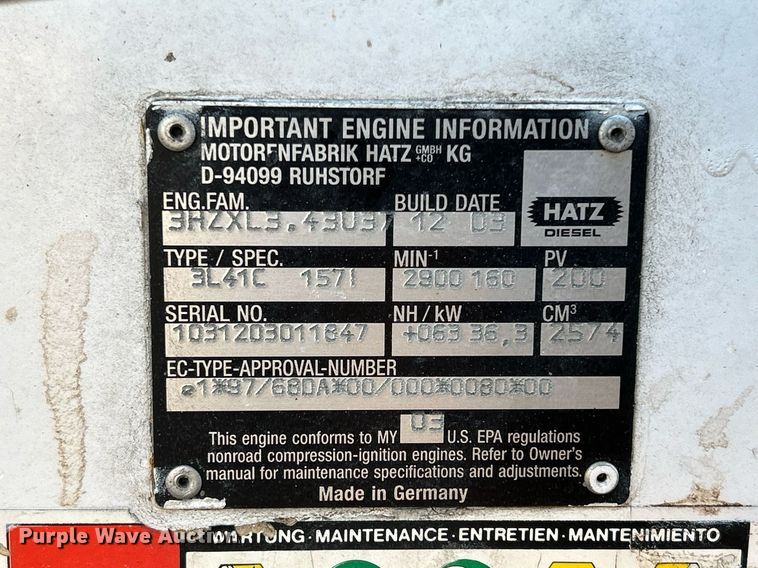 image for item DQ1005 2004 U.S. Jetting 4018 300 TRL  sewer jetter trailer