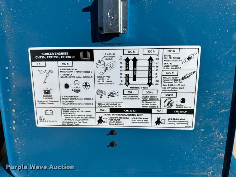 image for item DQ1452 Miller  welder/generator