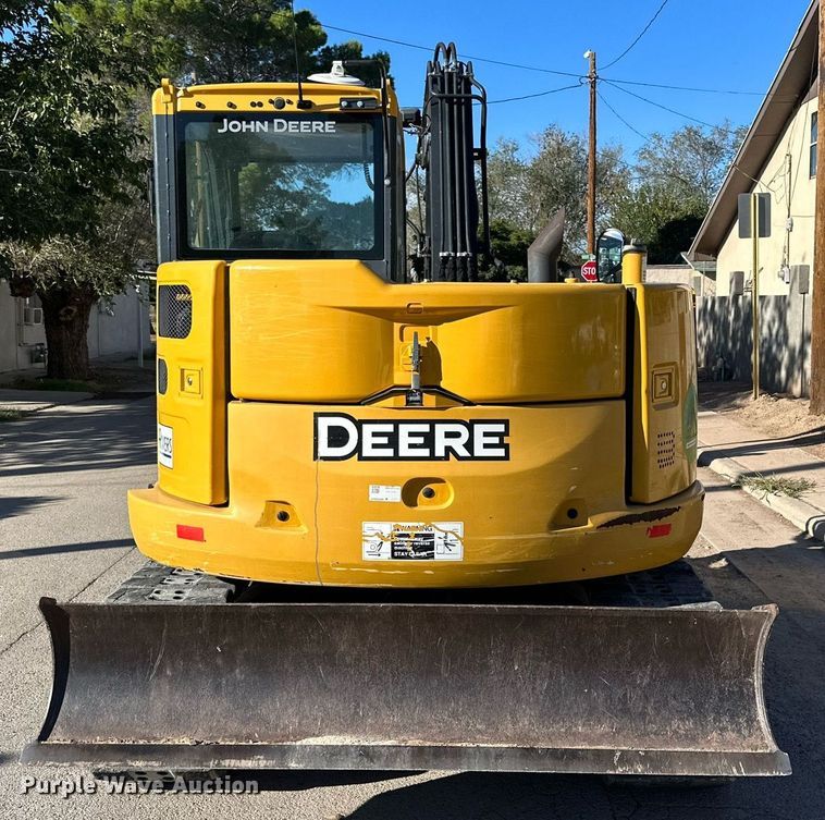 image for item DQ1459 2018 John Deere 85G  mini excavator