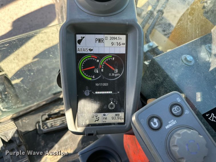 image for item DQ1459 2018 John Deere 85G  mini excavator