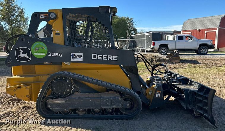 image for item DQ1460 2021 John Deere 325G  tracked skid steer loader