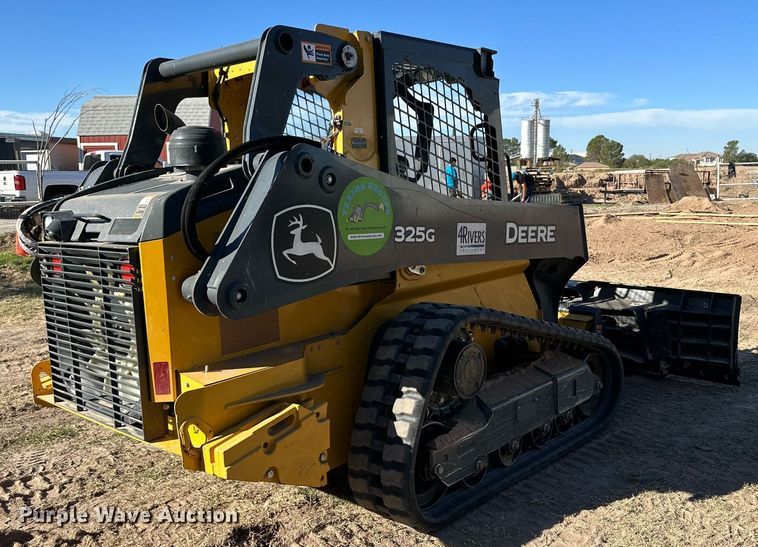 image for item DQ1460 2021 John Deere 325G  tracked skid steer loader