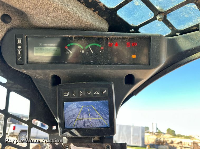 image for item DQ1460 2021 John Deere 325G  tracked skid steer loader