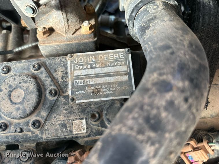 image for item DQ1460 2021 John Deere 325G  tracked skid steer loader