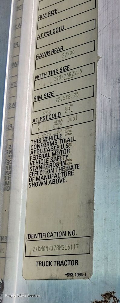 image for item DS6425 2008 Kenworth T370  utility / service truck