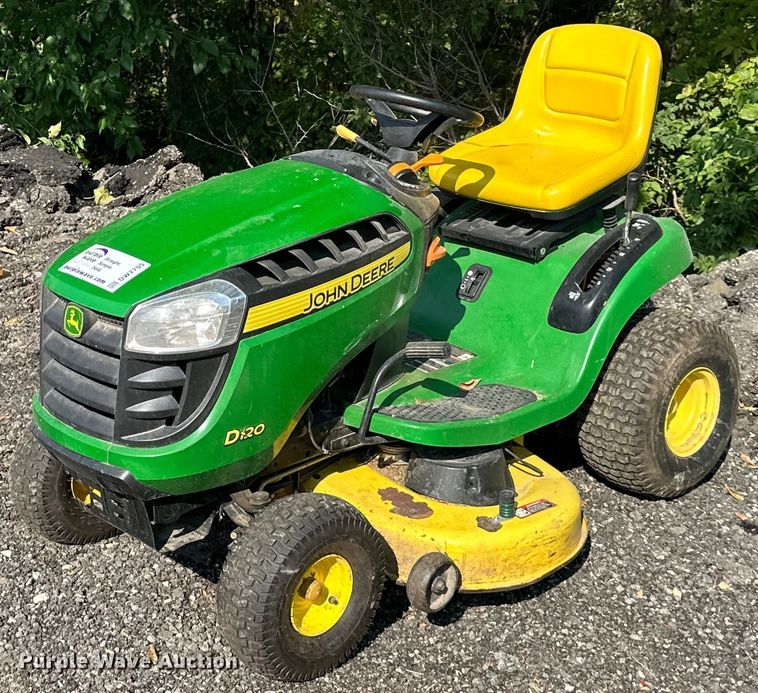 image for item DW2755 John Deere D120  lawn mower